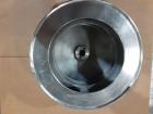 Used Sharples  Stainless Steel 12'' x 6'' Solid Wall Basket